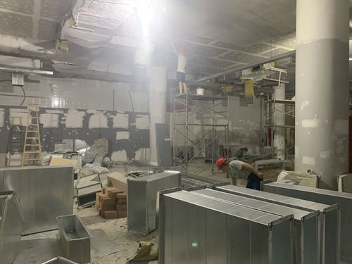 再下一城 上海绿适服务杭州耐克工厂店大金中央空调项目